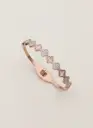 Rose Gold Flower Pattern Kada