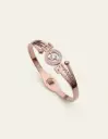 Rose Gold Engraved Plate Kada