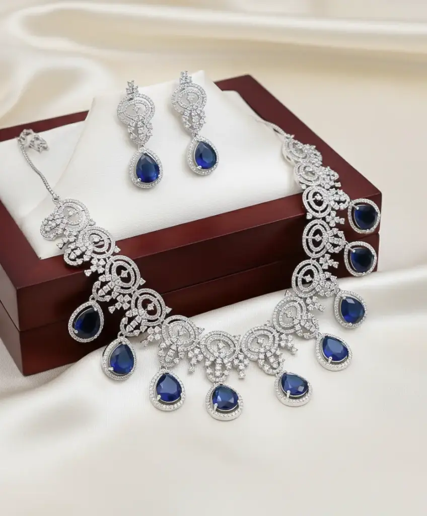 Zyora Premium Petal Drop Set (blue)