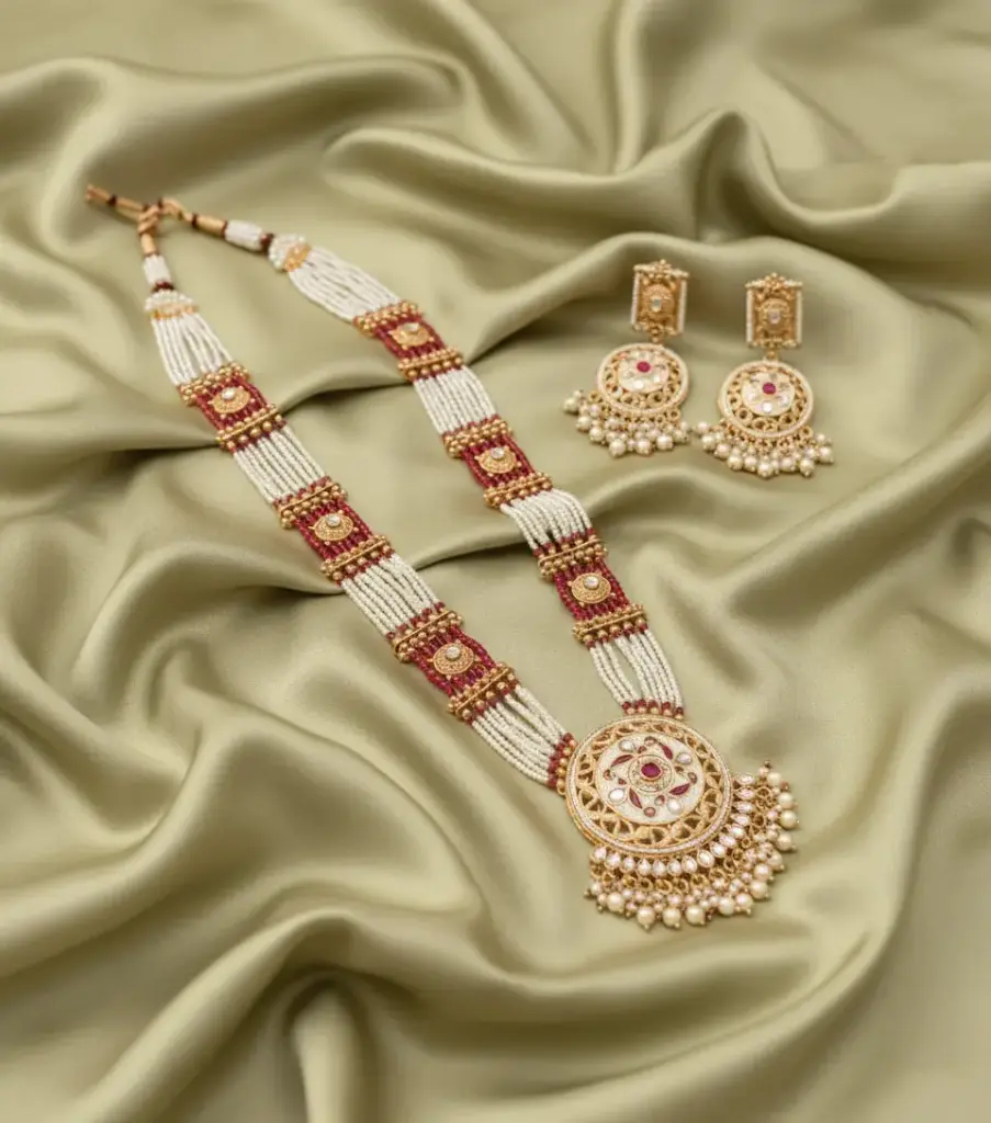 Traditional Polki Rani Haar