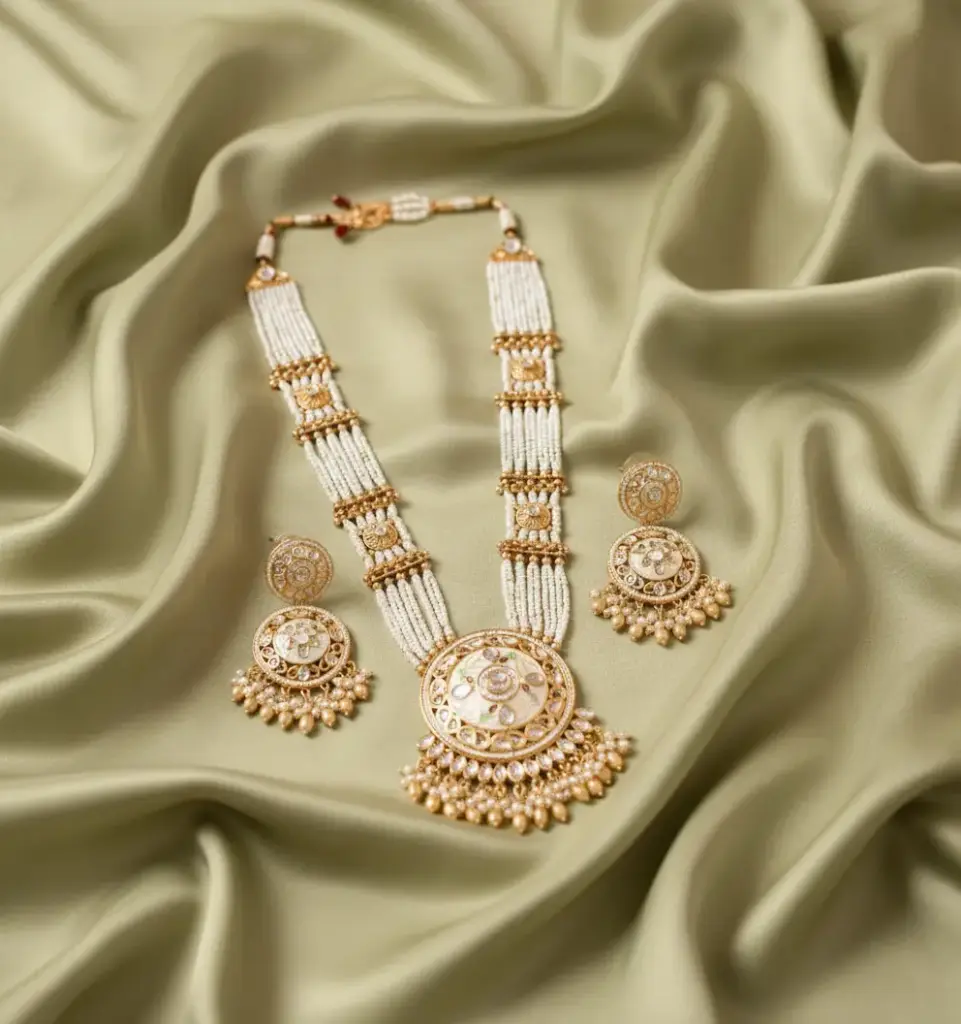 Traditional Polki Rani Haar