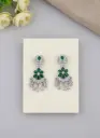 Zyora Premium AD Droplet Jhumkas