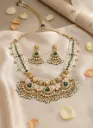 Zyora Heritage Triangle Kundan Choker Set