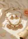 Zyora Heritage Triangle Kundan Choker Set