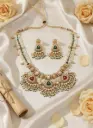 Zyora Heritage Triangle Kundan Choker Set