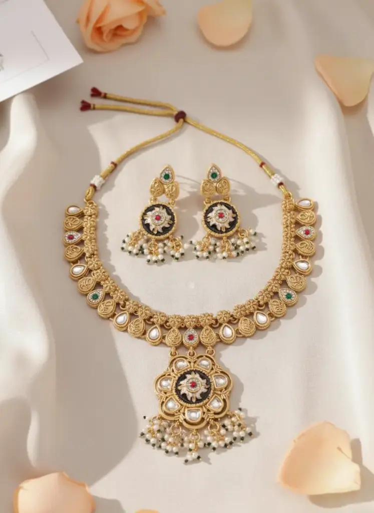 Zyora Charvika Necklace Set