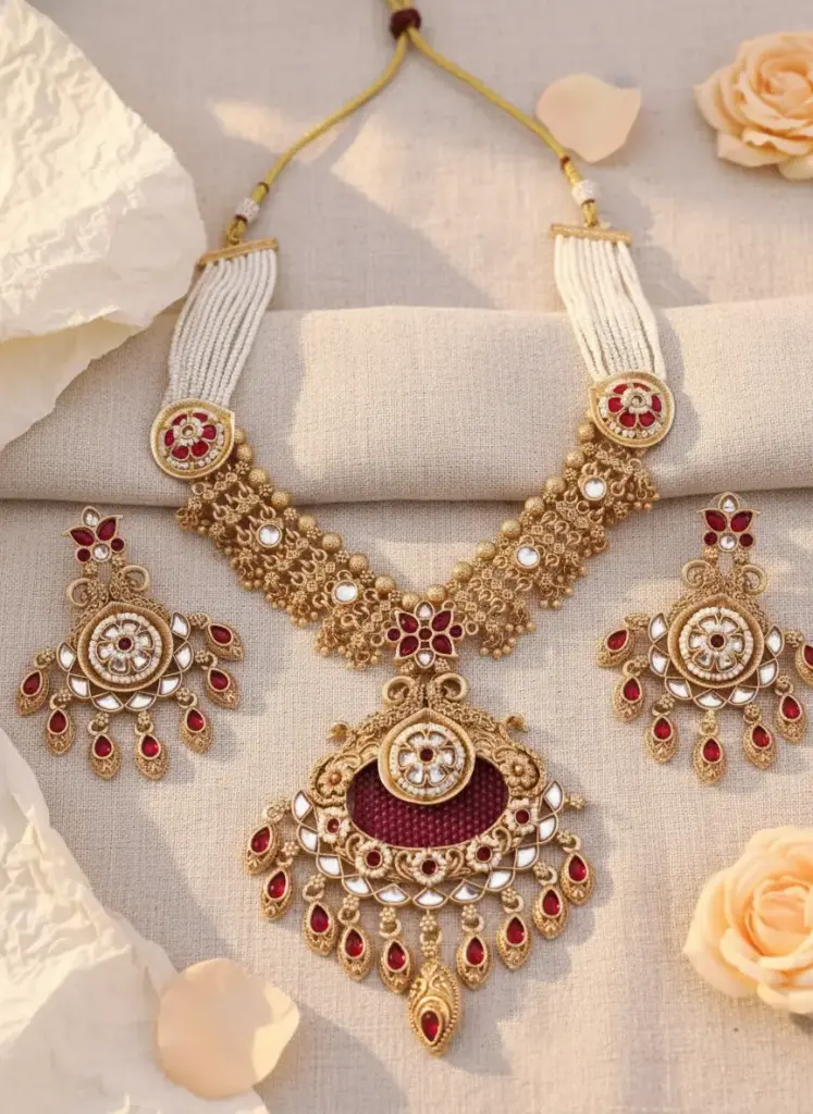 Zyora Traditional Temple Motif Designer Set